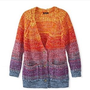 525 America Rainbow Cardigan